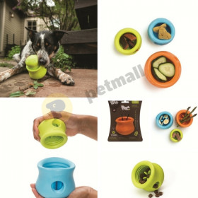 Интерактивна играчка за кучета 8 см - Предизвикателство + Лакомство в различни цветове Zogoflex Toppi 